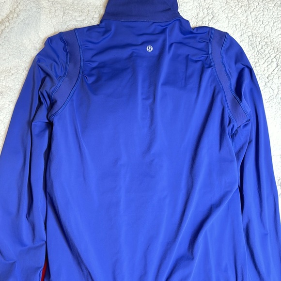 Lululemon Reversible Jacket/Manifesto-Dark Blue Size 6/8 - Picture 4 of 8